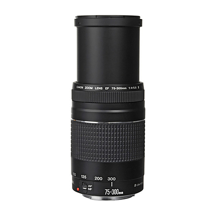 Canon EF 75-300mm f/4-5.6 III Telephoto Zoom Lens - Black