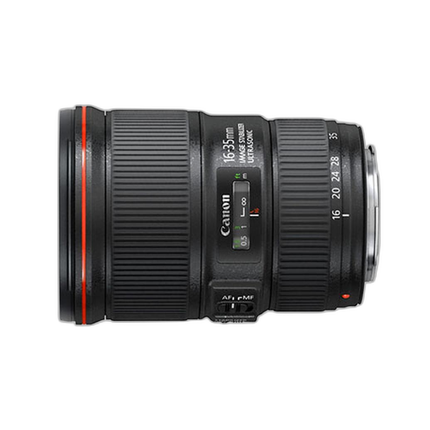 Canon EF 16-35mm f/4L IS USM Ultra Wide Zoom Lens - Black
