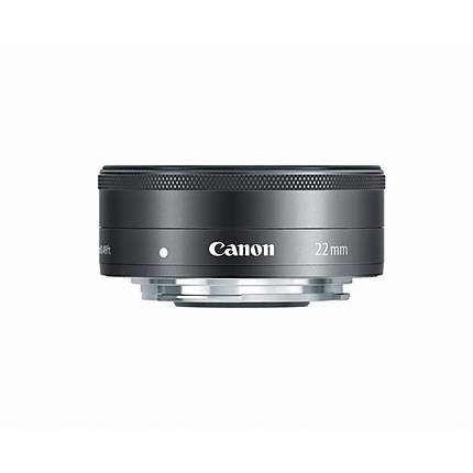 Canon EF-M 22mm f/2 STM Wide Angle Lens - Black