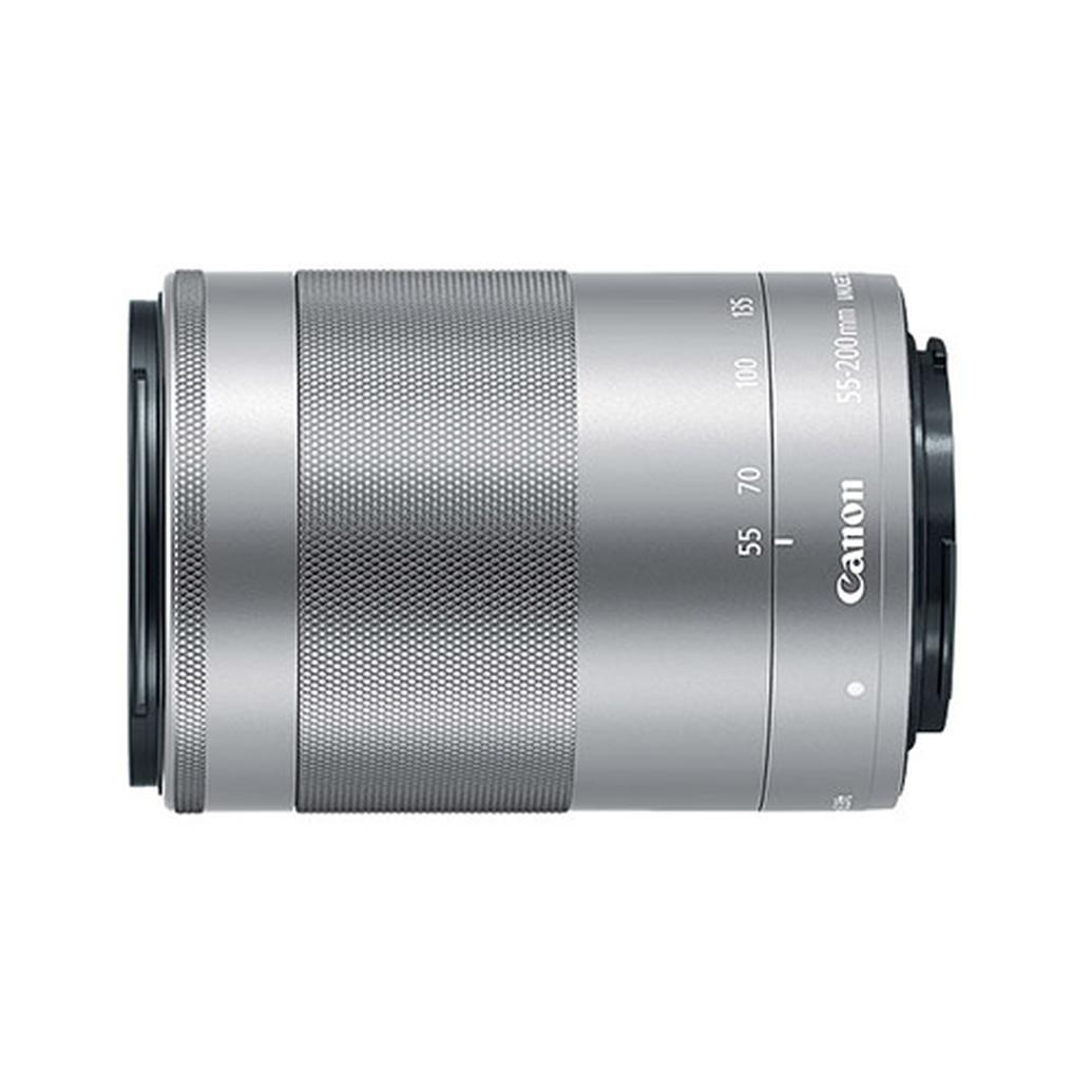 Canon M50 Canon EF-M 55-200mm F/4.5-6.3 IS STM Zoom Lens (Silver