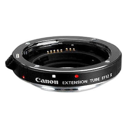 Canon Extension Tube EF 12 II for EF and F-S and TS-E Lenses - Black