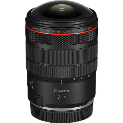 Canon RF 7-14mm F2.8-3.5 L Fisheye Lens