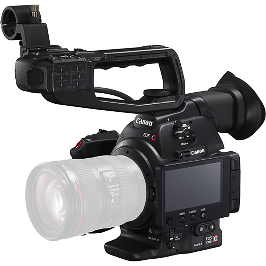 Canon EOS C100 Mark II Cinema EOS Camera with Dual Pixel CMOS AF (Body Only)