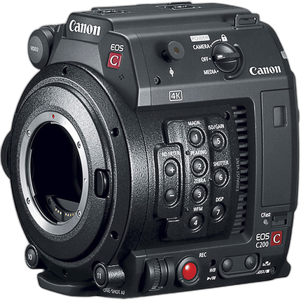Canon EOS C200B Cinema Camera (Body Only, EF-Mount)