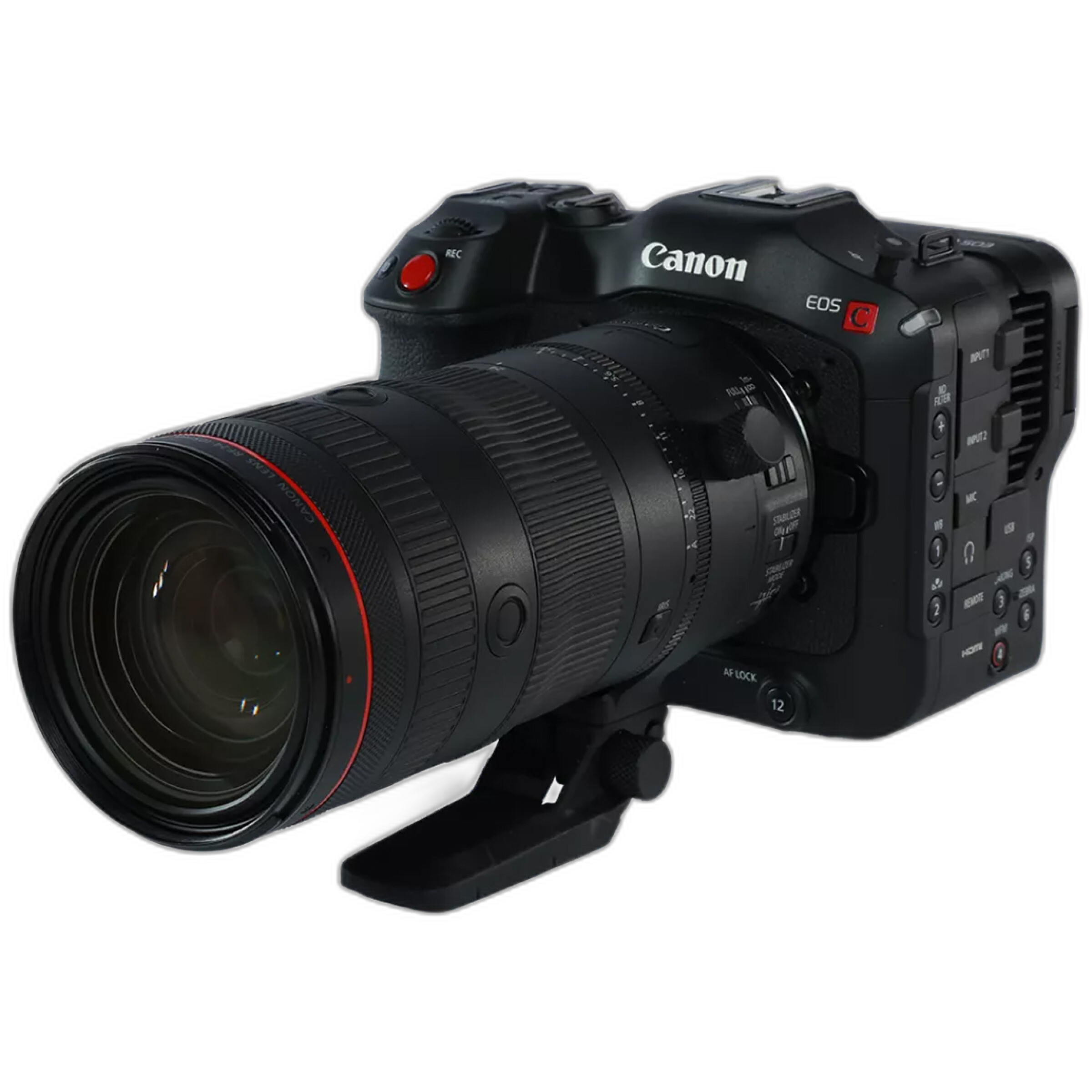 Canon EOS C70 Cinema Camera with RF 24-105mm f/2.8 L IS USM Z Lens Kit