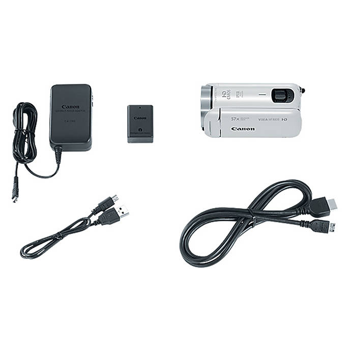 Canon VIXIA HF R800 HD Camcorder - White
