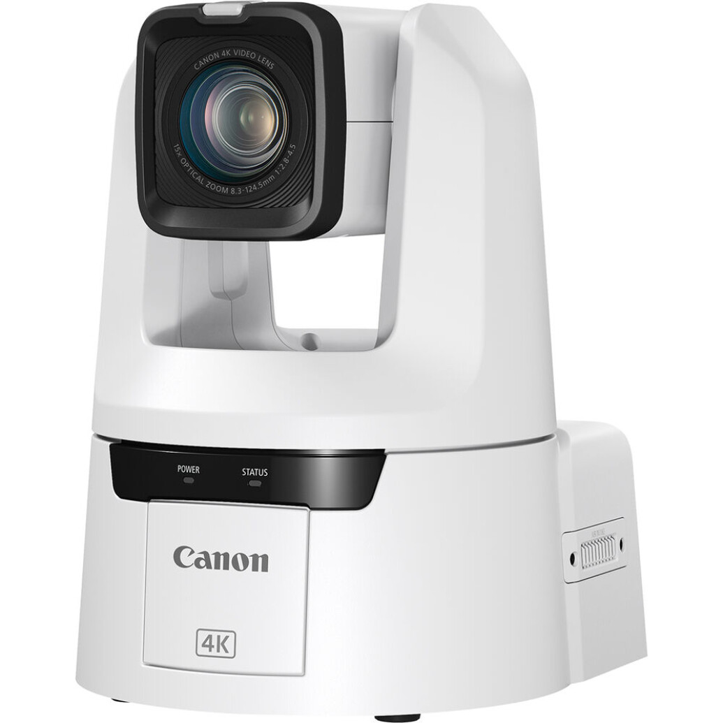 Canon CR-N700 4K PTZ Camera with 15x Zoom (Titanium White)