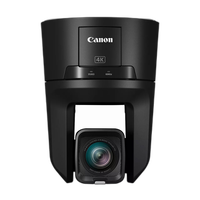 Canon CR-N500 4K NDI PTZ Camera with 15x Zoom (Satin Black) 0