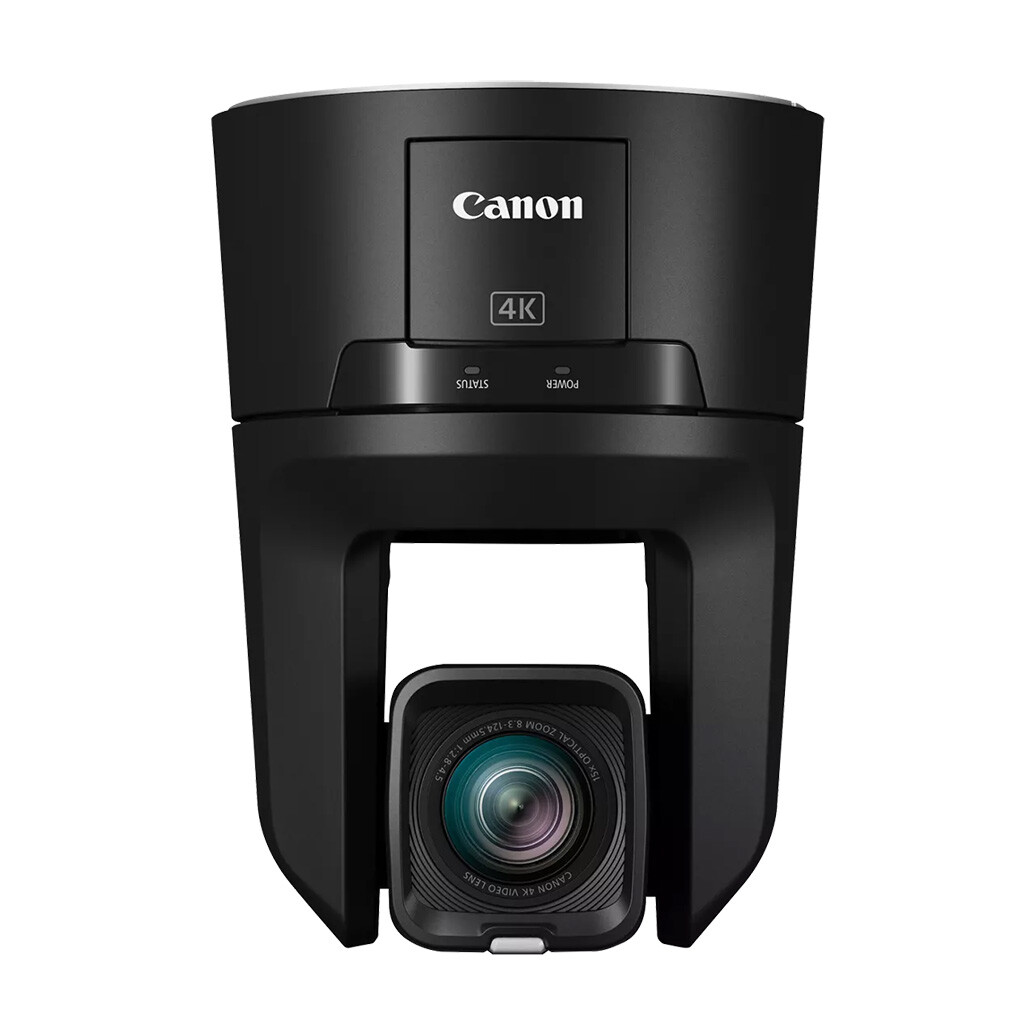 Canon CR-N500 4K NDI PTZ Camera with 15x Zoom (Satin Black)