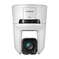 Canon CR-N500 4K NDI PTZ Camera with 15x Zoom (Titanium White) 0