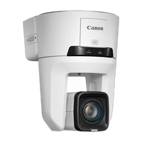 Canon CR-N500 4K NDI PTZ Camera with 15x Zoom (Titanium White) 1