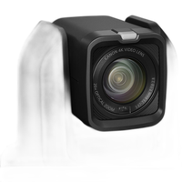 Canon CR-N300 4K NDI PTZ Camera with 20x Zoom (Satin Black) 2