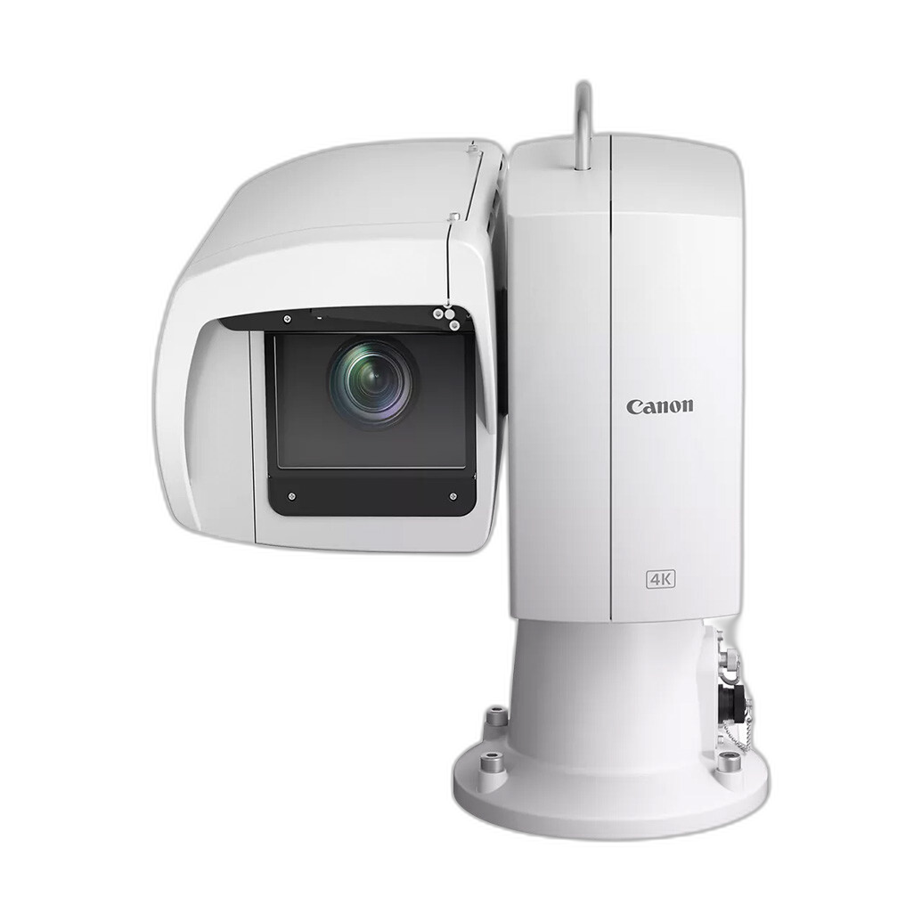 Canon CR-X500 Outdoor 4K PTZ Camera with 15x Optical Zoom (White)
