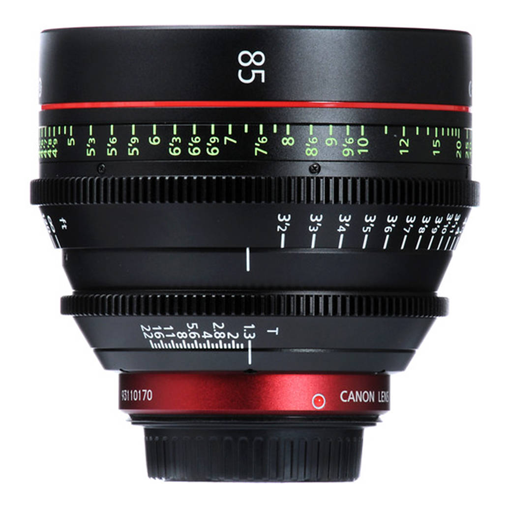 RENTAL ONLY - Canon CN-E 85mm T1.3 L F Cinema Prime Lens (EF Mount)