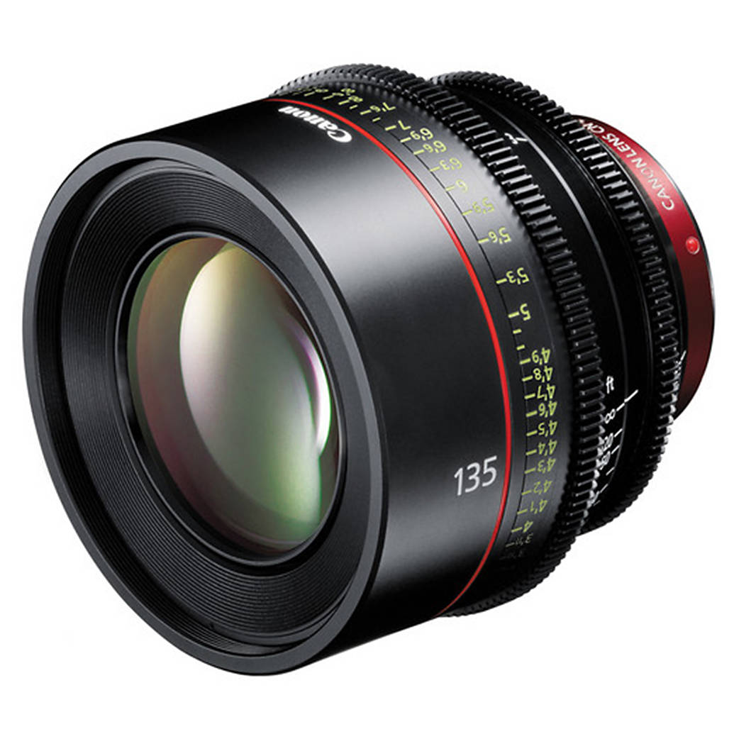 RENTAL ONLY - Canon CN-E 135mm T2.2 L F Cinema Prime Lens (EF Mount)
