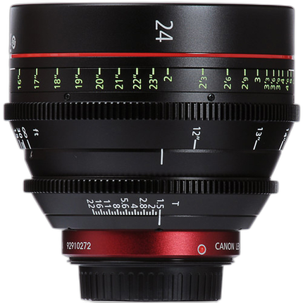 Canon CN-E 24mm T1.5 L F Cinema Prime Lens (EF Mount)