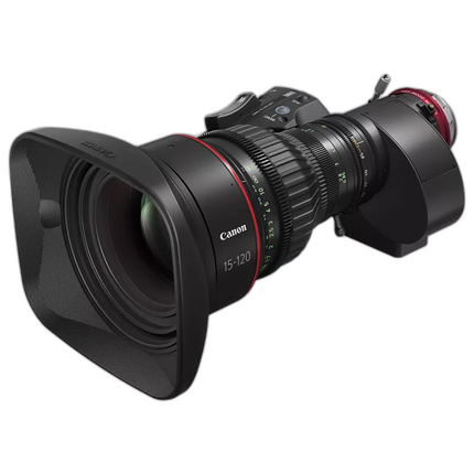 Canon CINE-SERVO 15-120mm T2.95-3.9 Zoom Lens with 1.5x Extender (PL Mount)