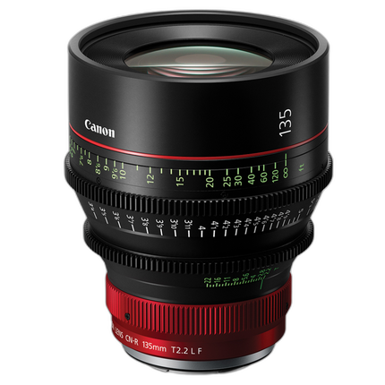 Canon CN-R 135mm T2.2 L F Cinema Prime Lens (Canon RF)