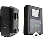 Core SWX Hypercore NEO Slim 98Wh 2-Battery Kit with Dual Charger - V-MOUNT 0