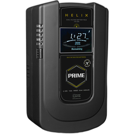 Core SWX Helix Prime 190Wh Dual-Voltage Battery (Gold Mount)