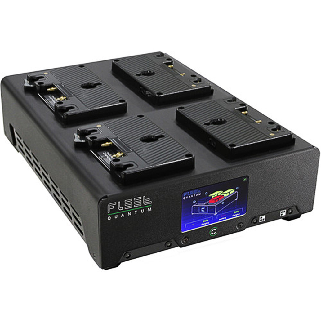 Core SWX FLEET Quantum 4-Position Charger w/ Touchscreen Color LCD AB-Mount