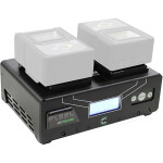 Core SWX Fleet Micro 3A Digital Dual Charger for Gold Mount Batteries 3