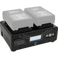 Core SWX Fleet Micro 3A Digital Dual Charger for V-Mount Batteries 3