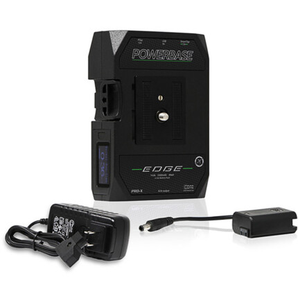 Core SWX Powerbase EDGE Battery with NP-FW50 Cable and D-Tap Charger