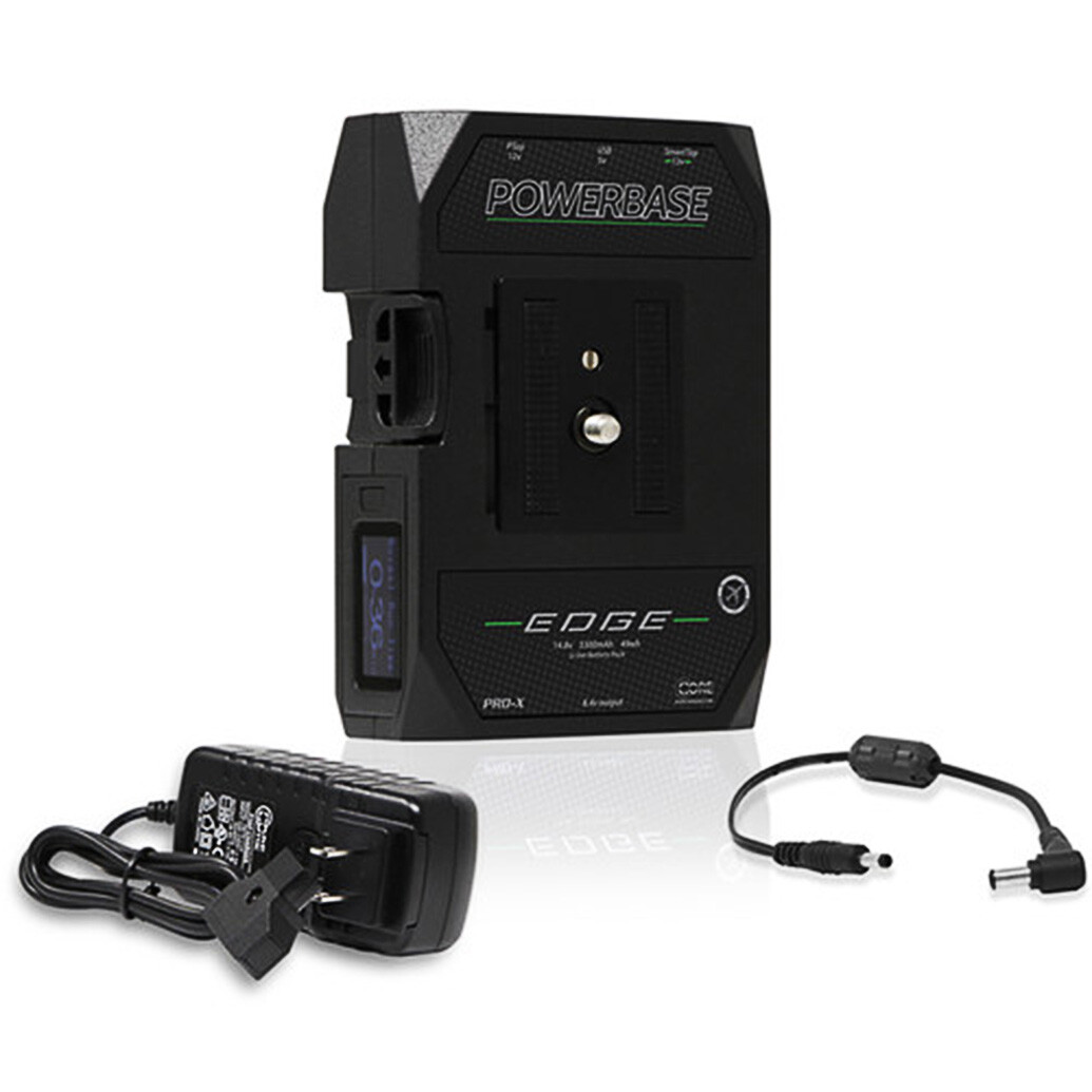 Core SWX Powerbase EDGE Battery with C100/C300/C500 Cable  and  D-Tap Charger