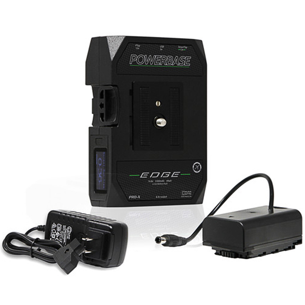 Core SWX Powerbase EDGE Battery with VBR Cable  and  D-Tap Charger