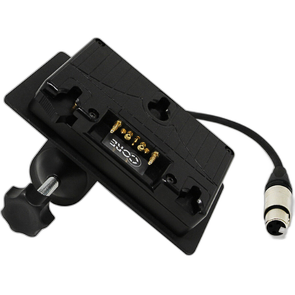 Core SWX Helix Batt Plate w/Lightstand Clamp ARRI SkyPanel S30  and  S60 - Gold