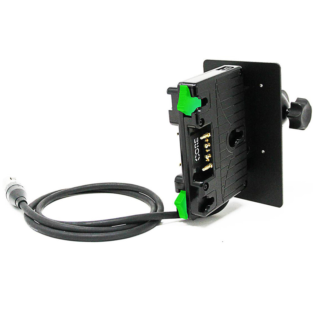 Core SWX Helix Gold Mount plate w/ Lightstand clamp  and  24 3pin XLR output