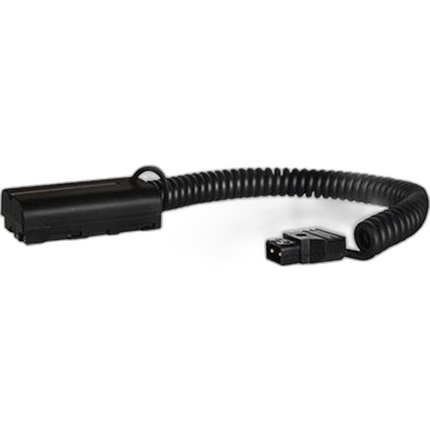 Core SWX Coiled D-Tap Cable for Devices Using Sony L-Series Batteries