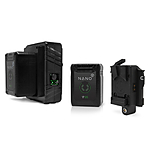 Core SWX NANO Micro 98Wh 2-Battery Kit with CXV-KOMU Plate  and  Charger V-Mount 0