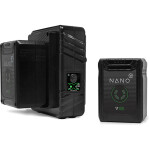 CoreSWX Nano-V98 Micro 98Wh Li-ion 2-Battery Kit with Dual Charger (V-Mount) 0