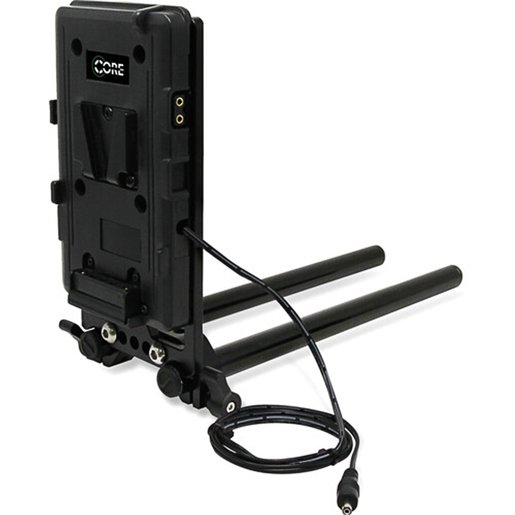 CoreSWX Battery Cheeseplate  and  15mm LWS Rod Clamp for C100 Mark II - V-Mount