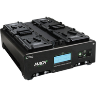 Core SWX Mach4 Micro Four-Position Battery Charger - V-Mount 0