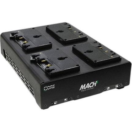 Core SWX Mach4 Micro Four-Position Battery Charger - Gold Mount