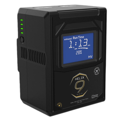 Core SWX Helix Max 98Wh Lithium-Ion Dual-Voltage Battery Gold Mount