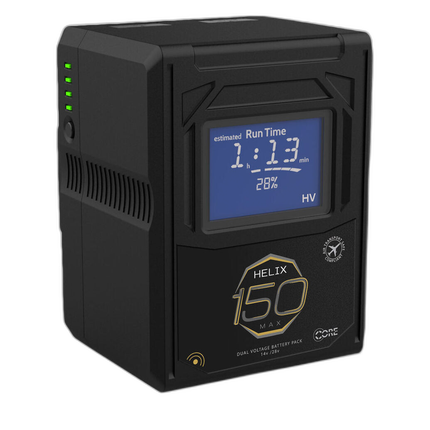 Core SWX Helix Max 150Wh Lithium-Ion Dual-Voltage Battery Gold Mount
