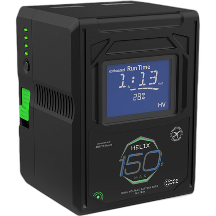 Core SWX Helix Max 150Wh Lithium-Ion Dual-Voltage Battery B-Mount