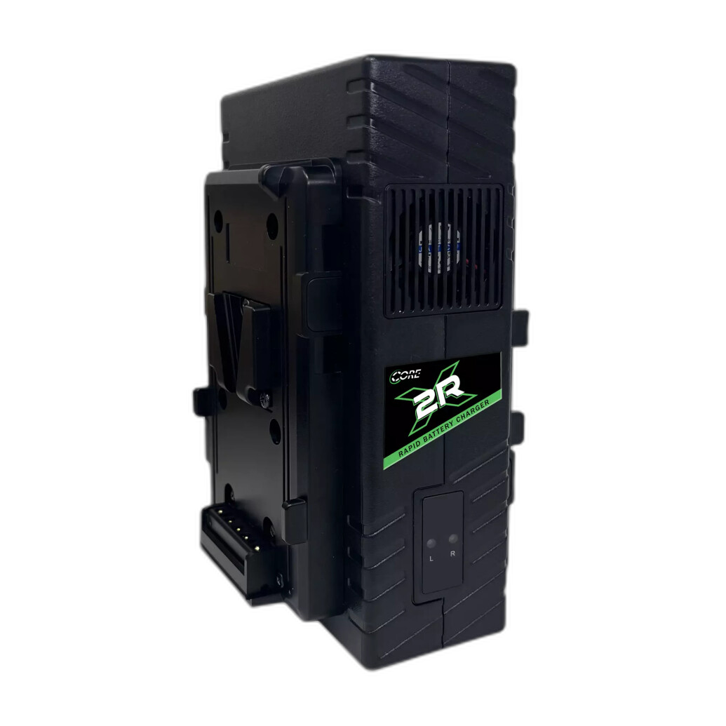 Core SWX Rapid Two Position Charger for Apex V-mount 14.8v Batteries