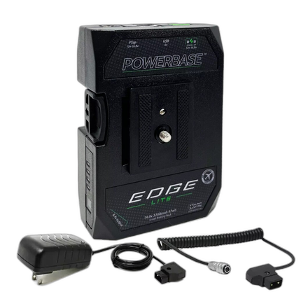 Core SWX PowerBase Edge Lite With Charger Bundle For Blackmagic Pocket 6k Pr