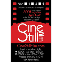 Cinestill 800 Tungsten C-41 Color Negative Film (35mm, 135/36Exp) 2
