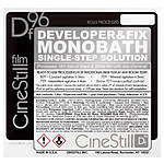 Cinestill DF96 Developer  and  Fix Monobath for Black  and  White Film (1L) 1