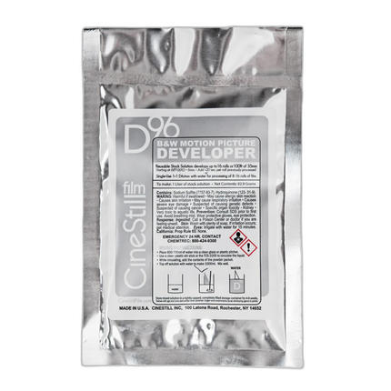 Cinestill D96 BW Motion Picture Developer Powder - 1 Liter
