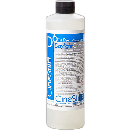 Cinestill D6 Daylightchrome 1st Developer Bath
