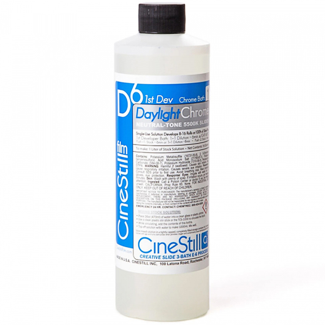 Cinestill D6 Daylightchrome 1st Developer Bath