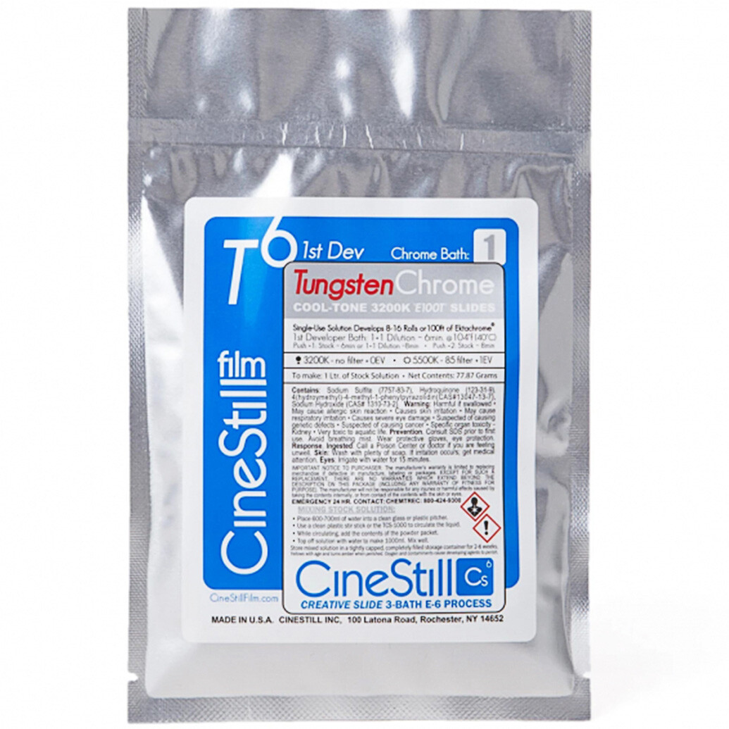Cinestill T6 Tungstenchrome 1st Developer Bath