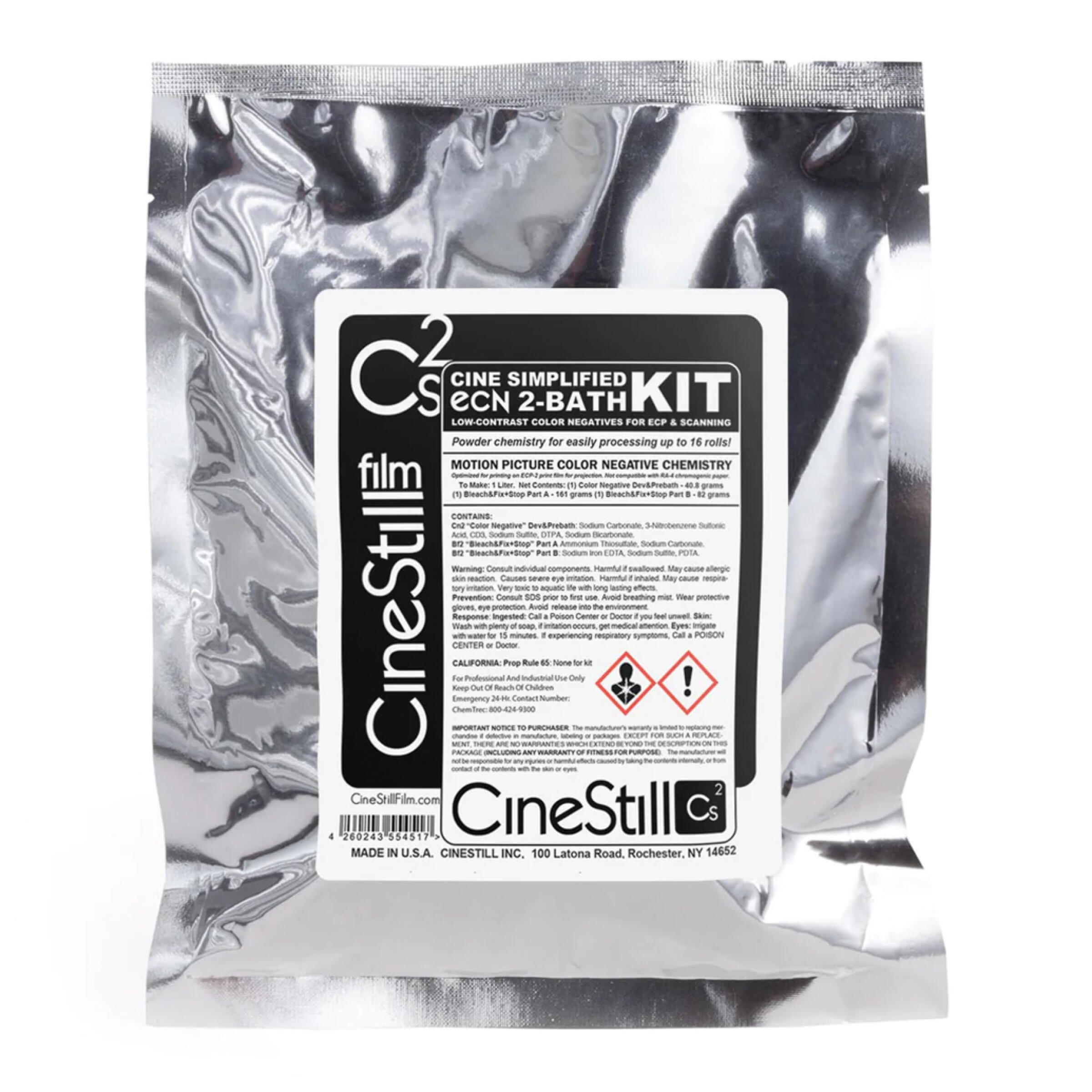 Cinestill Cs2 Cine Simplified ECN 2-Bath Kit - 1 Liter